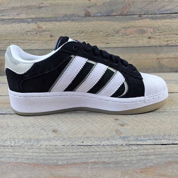 adidas Superstar XLG Essence Women's Shoes Core Black/Putty Grey/Cloud White - Picture 8 of 14